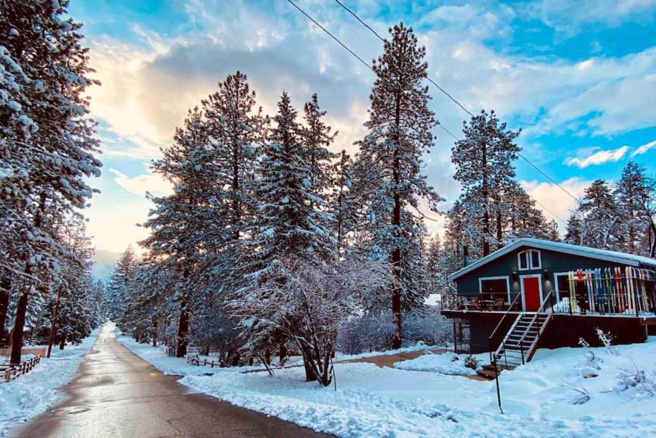 Winter Getaway Spa Fire-Table Close To Slopes Big Bear Lake Exterior photo